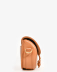 Christian DOR Brown Leather East West 'Bobby' Bag