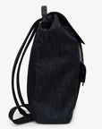 Christian DOR Navy/Black Leather/Nylon Motion Oblique Backpack