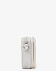 Christian DOR X Air Jordan Grey Grained Calfskin Wings Crossbody Mens