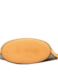 Brown LV Monogram Drouot Crossbody Bag