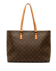 Brown LV Monogram Luco Tote Bag