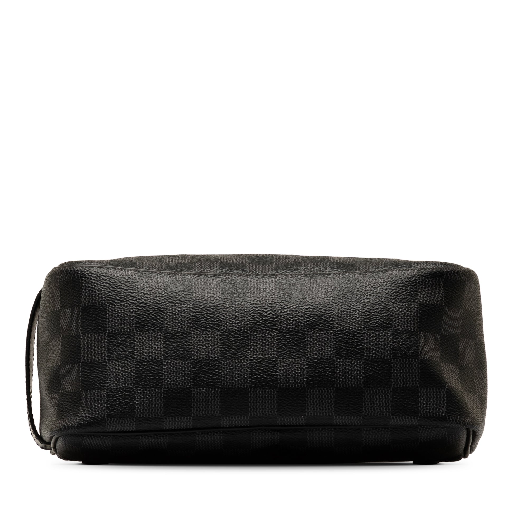 Black LV Damier Graphite Toiletry Pouch