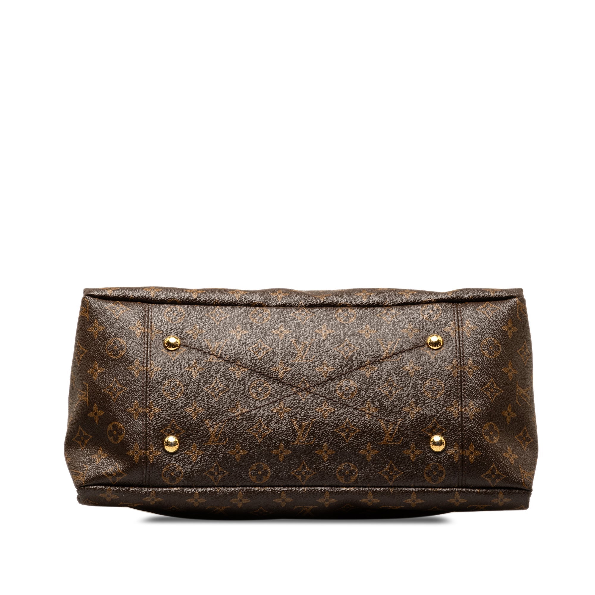 Brown LV Monogram Artsy MM Hobo Bag