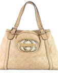 Britt GCCIssima Leather Tote Bag