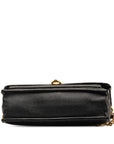 Black LV Monogram Empreinte Vavin Wallet on Chain Crossbody Bag