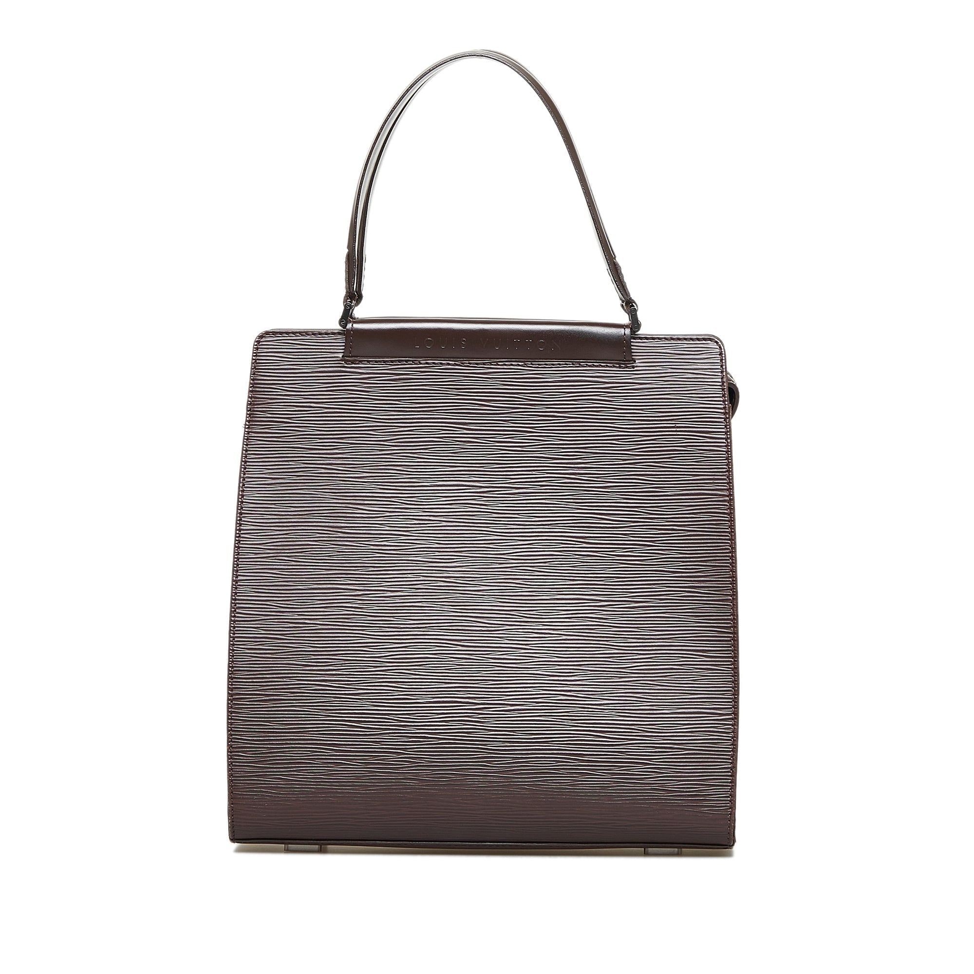 Brown LV Epi Figari MM Tote Bag