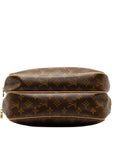 Brown LV Monogram Reporter PM Crossbody Bag
