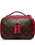 Brown LV Monogram Saintonge Satchel