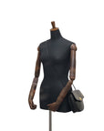Christian DOR Shoulder bag Black Vintage tzdbkd