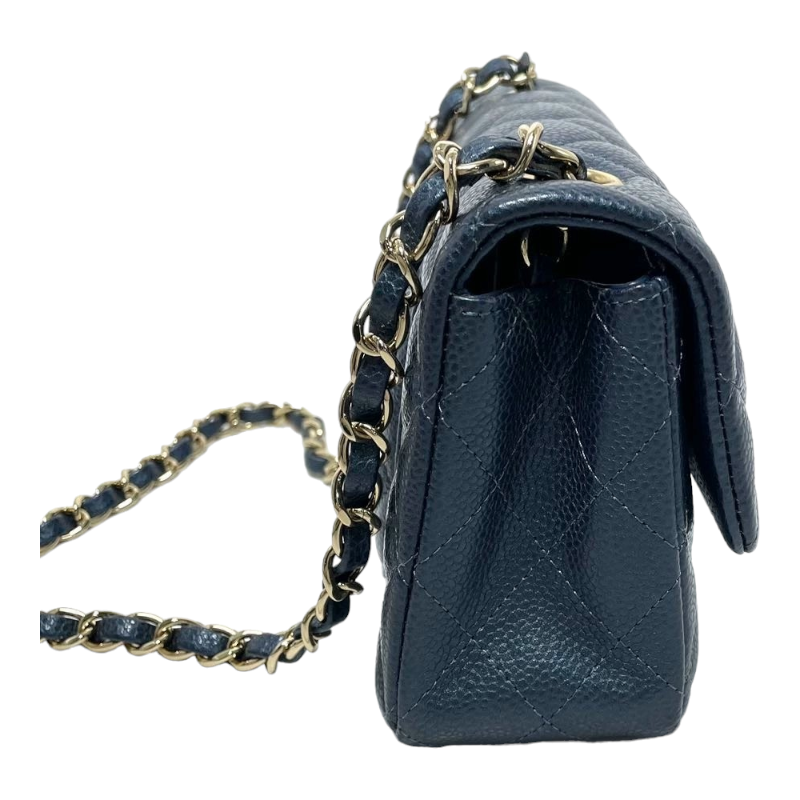 CHNL Classic Mini Flap Bag 18S Prealy Navy