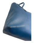 FNDI Black Cutout Leather Kan I Shopper Tote Bag