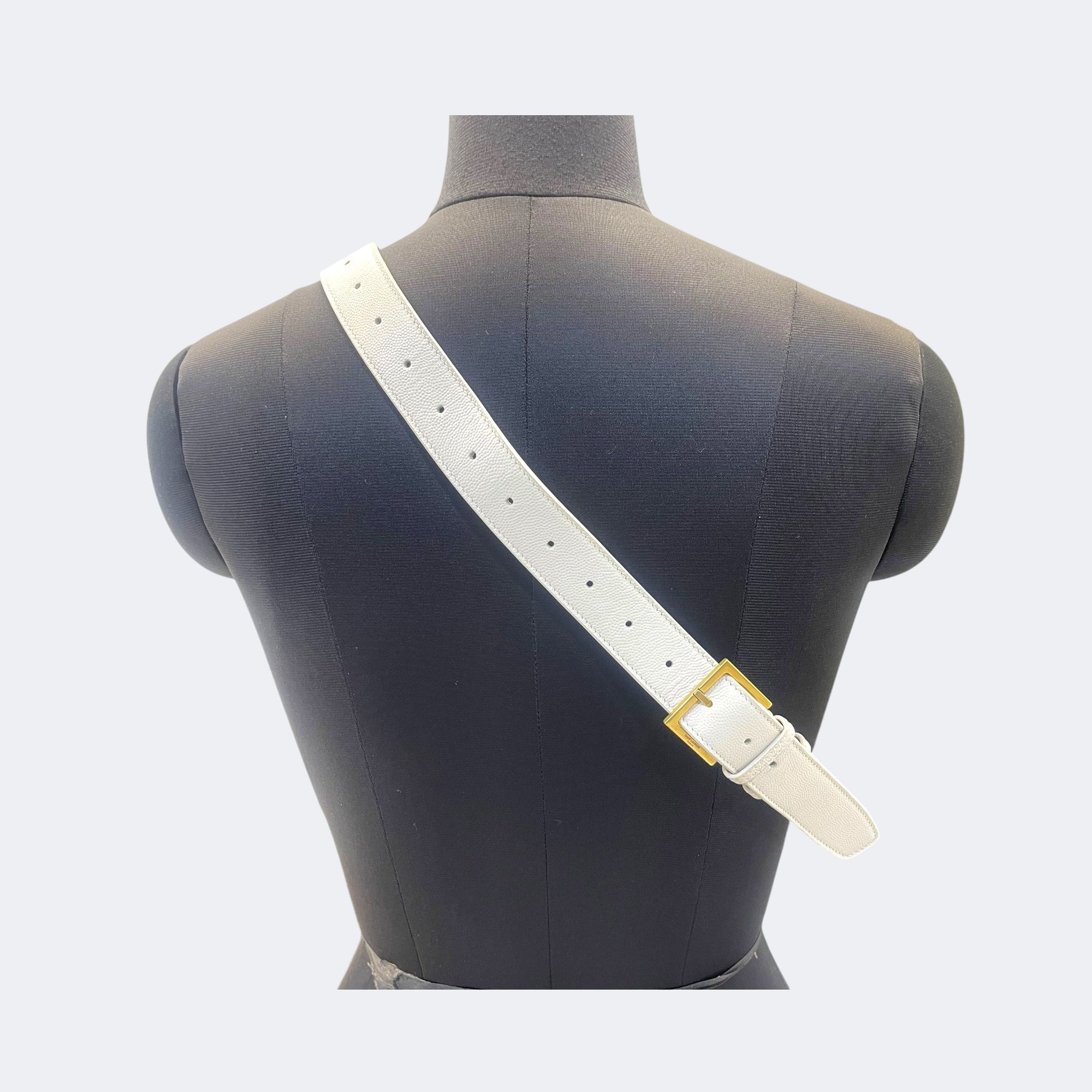 YSL Classic Monogram Belt Bag Leather