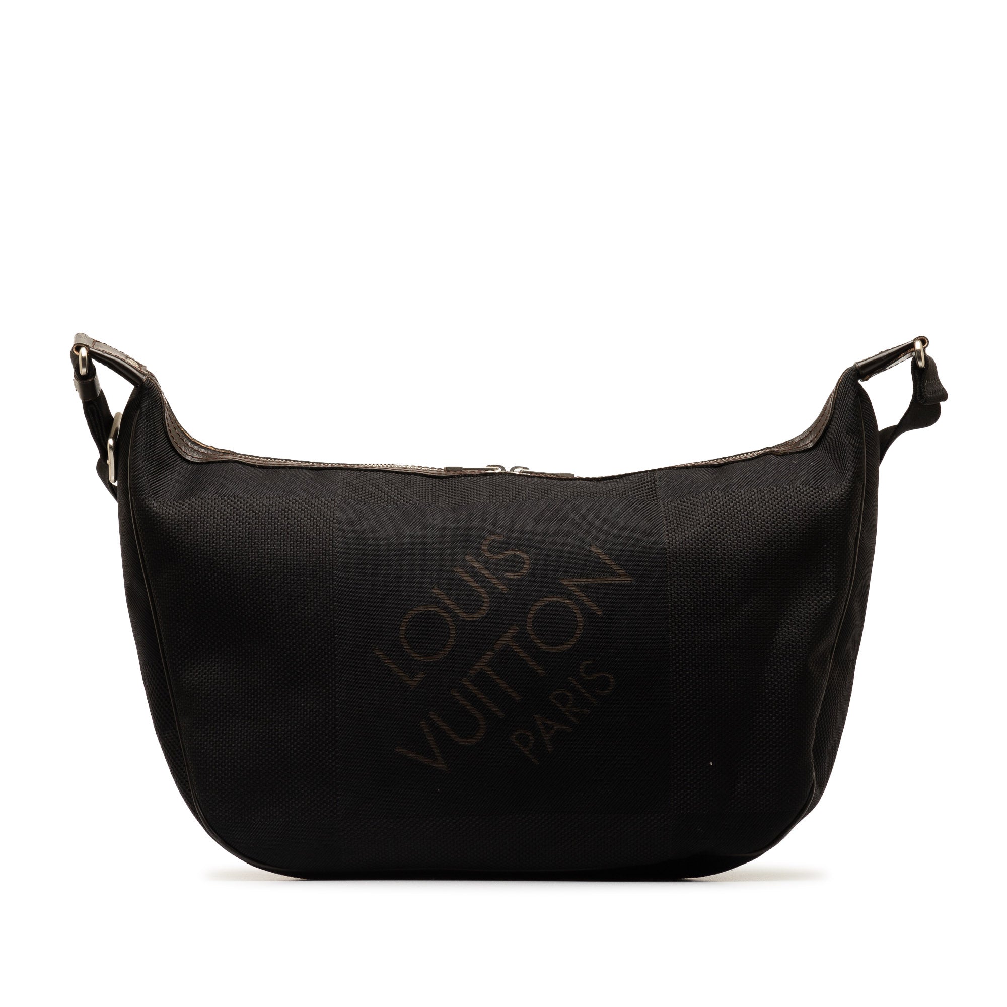 Black LV Damier Geant Terre Explorateur Crossbody Bag