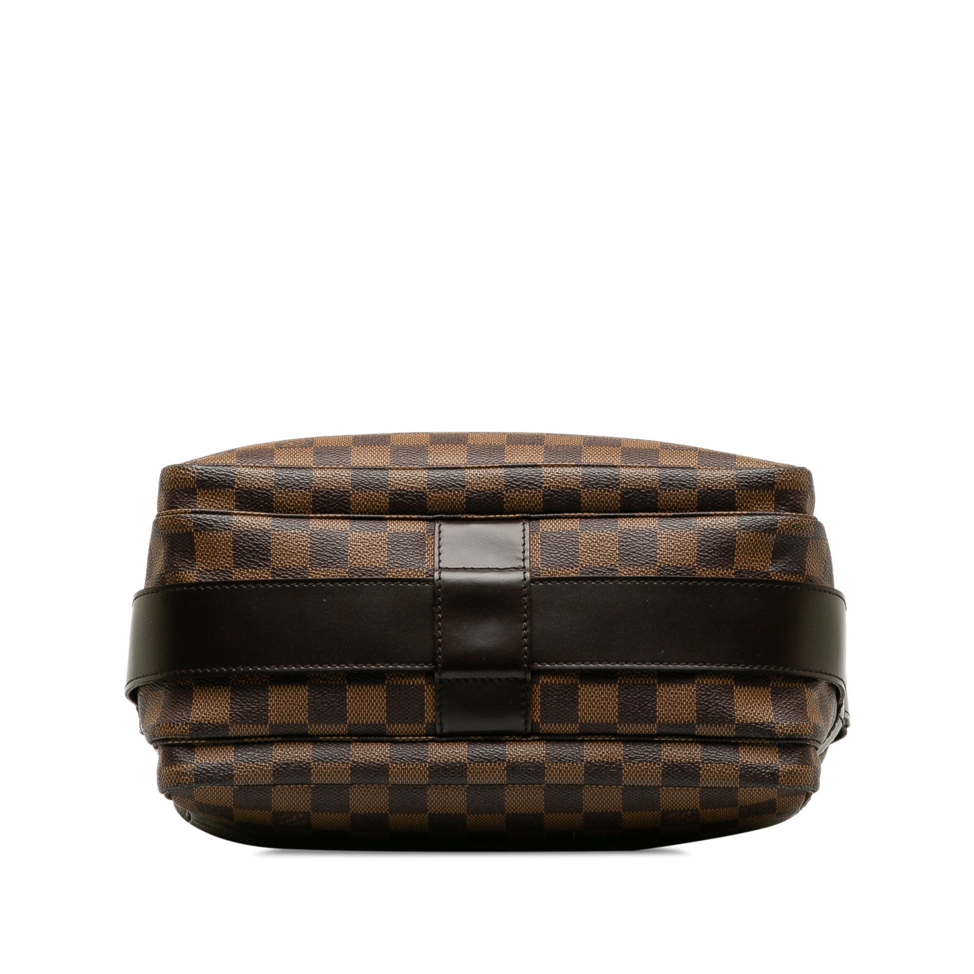 Brown LV Damier Ebene Naviglio Crossbody Bag