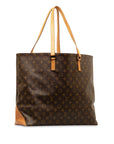 Brown LV Monogram Cabas Alto Tote Bag