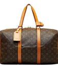 Brown LV Monogram Sac Souple 45 Travel Bag
