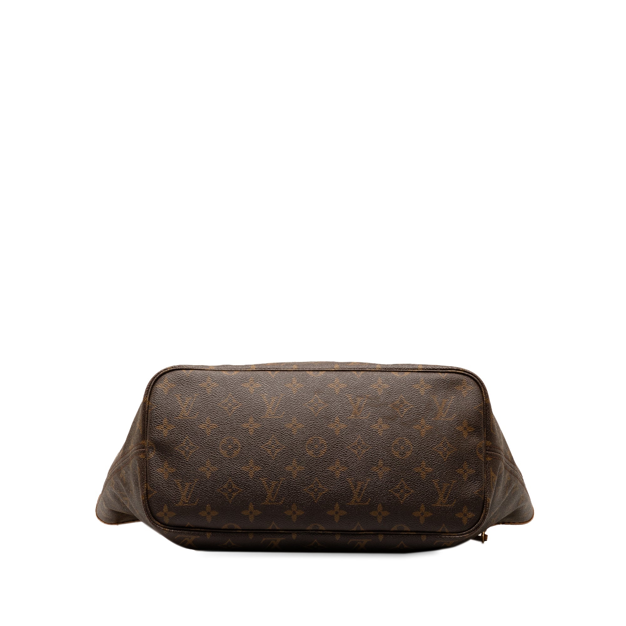 Brown LV Monogram Neverfull MM Tote Bag