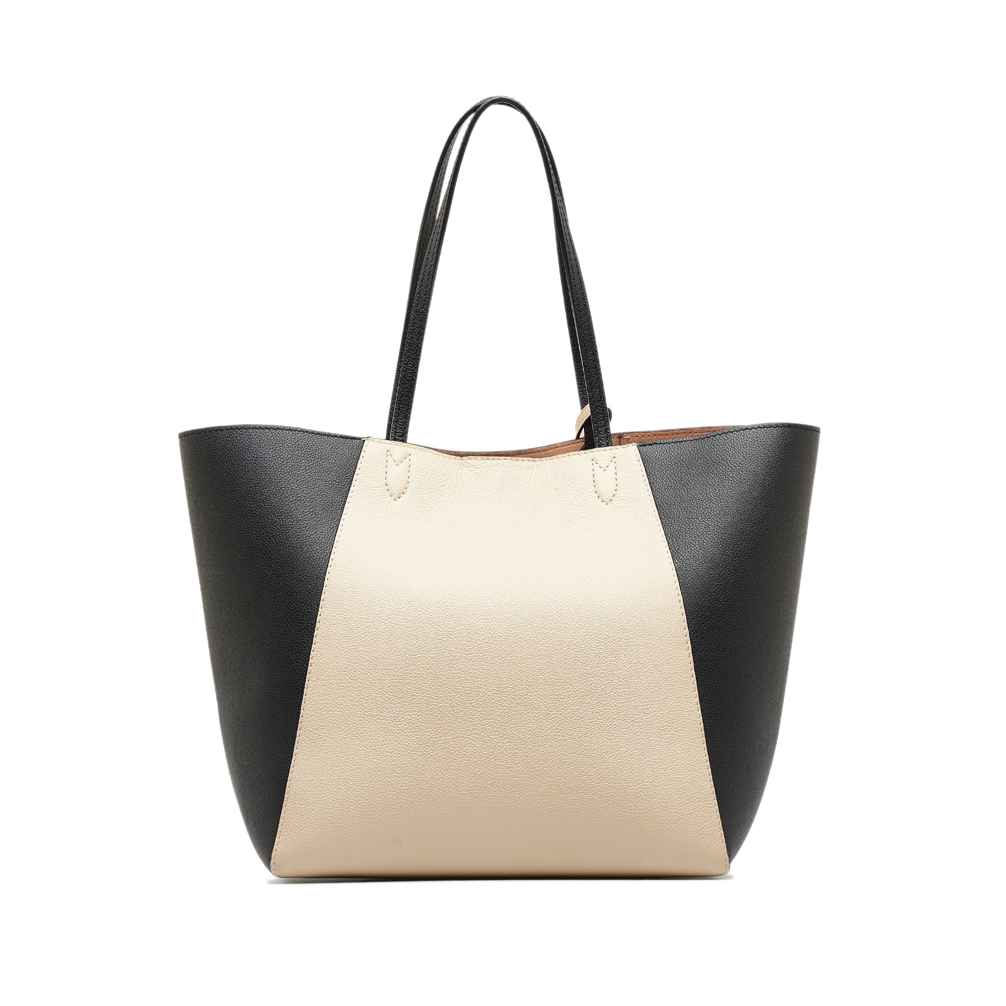 Beige LV LockMe Cabas Tote Bag
