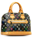 Black LV Monogram Multicolore Alma PM HandBag