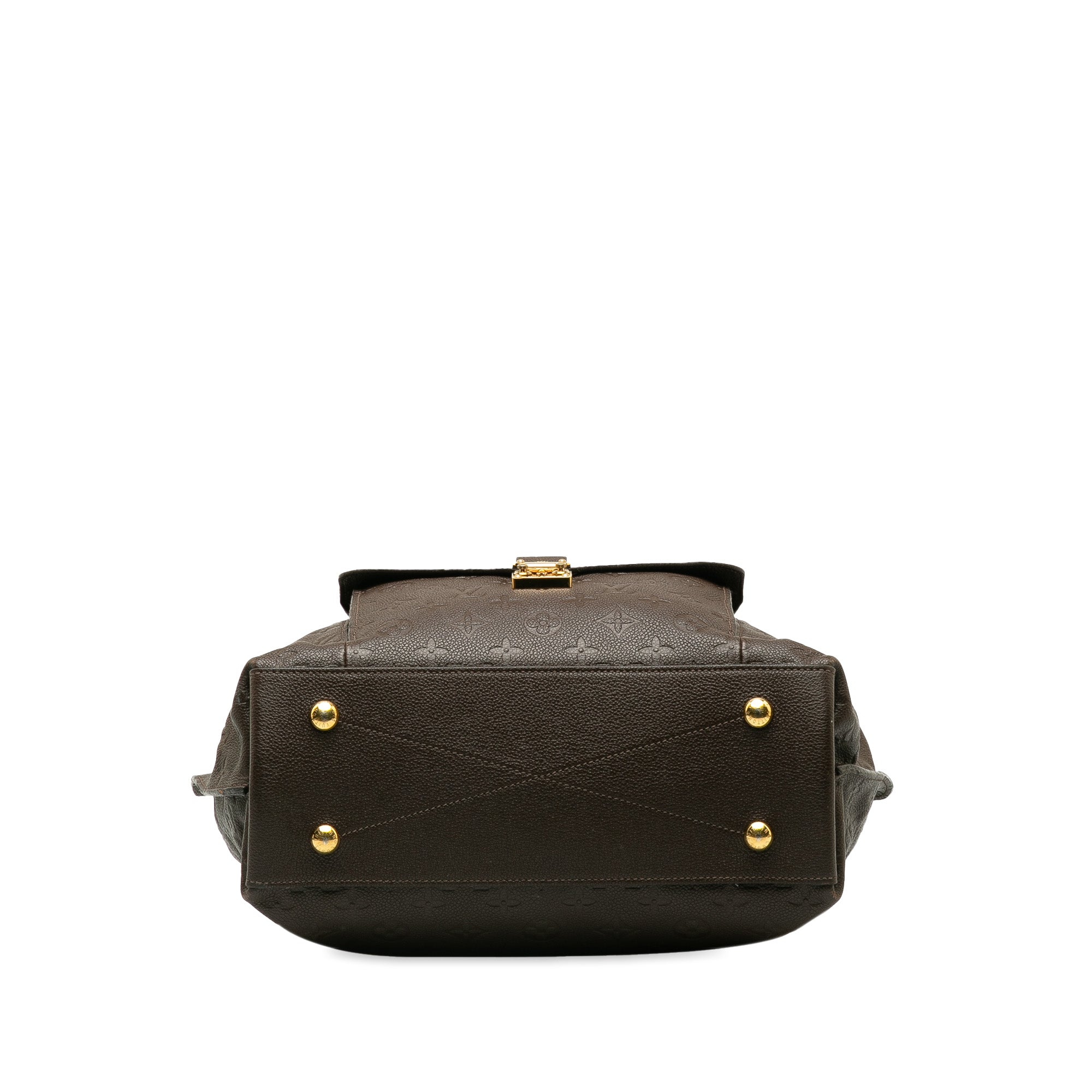 Brown LV Monogram Empreinte Metis Hobo Satchel