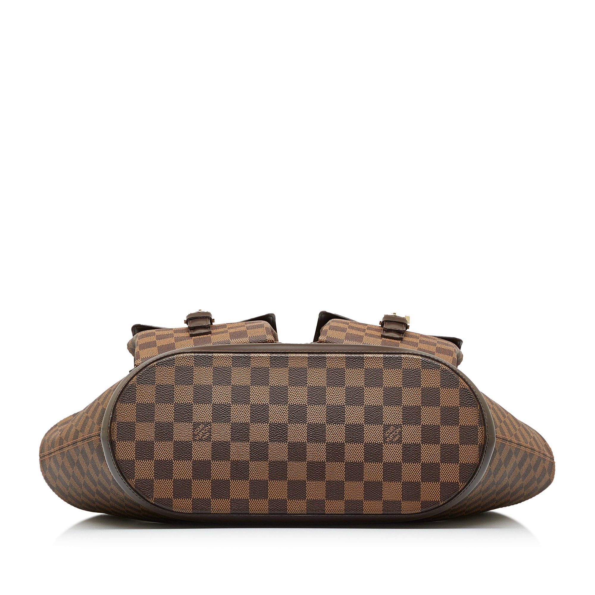 Brown LV Damier Ebene Manosque GM Tote Bag