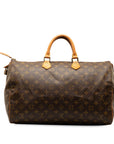 Brown LV Monogram Speedy 40 Boston Bag