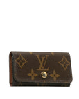 Brown LV Monogram 4 Key Holder