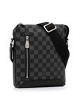 Black LV Damier Infini Discovery Messenger Crossbody Bag