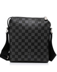 Black LV Damier Infini Discovery Messenger Crossbody Bag