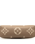 Brown LV Monogram Empreinte Giant Bicolor Cosmetic Pouch