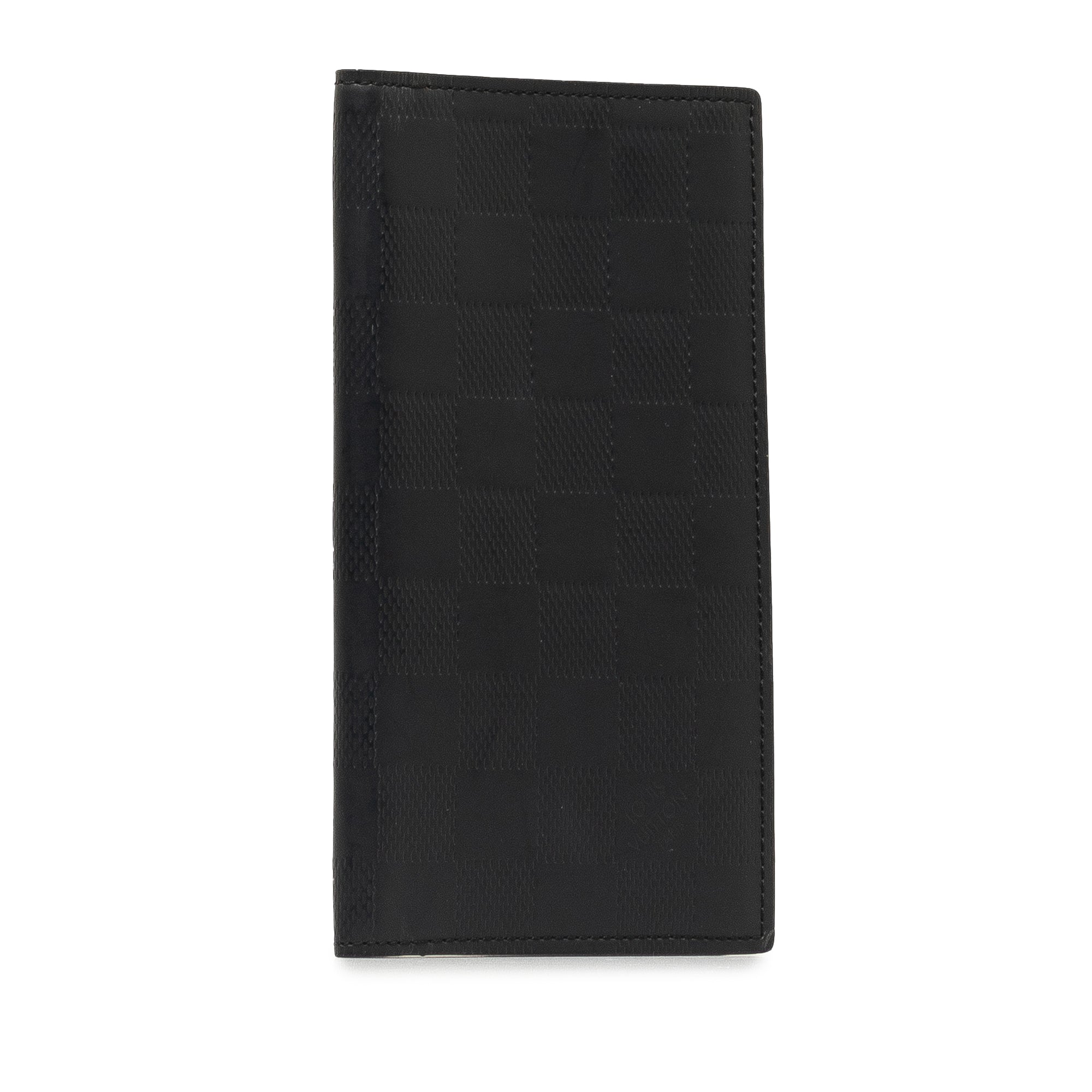 Black LV Damier Infini Notebook Cover