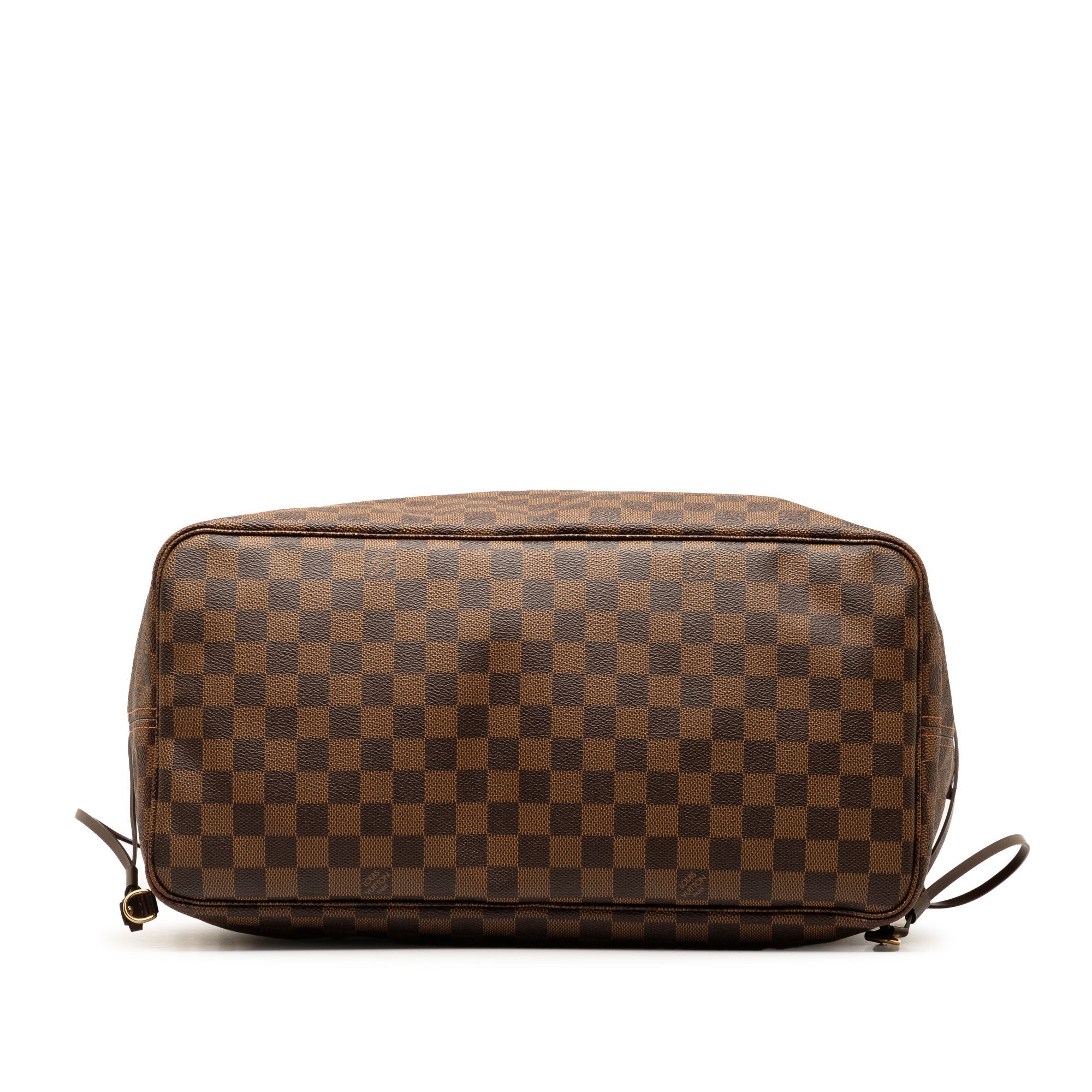 Brown LV Damier Ebene Neverfull GM Tote Bag