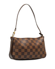Brown LV Damier Ebene Navona Pouch