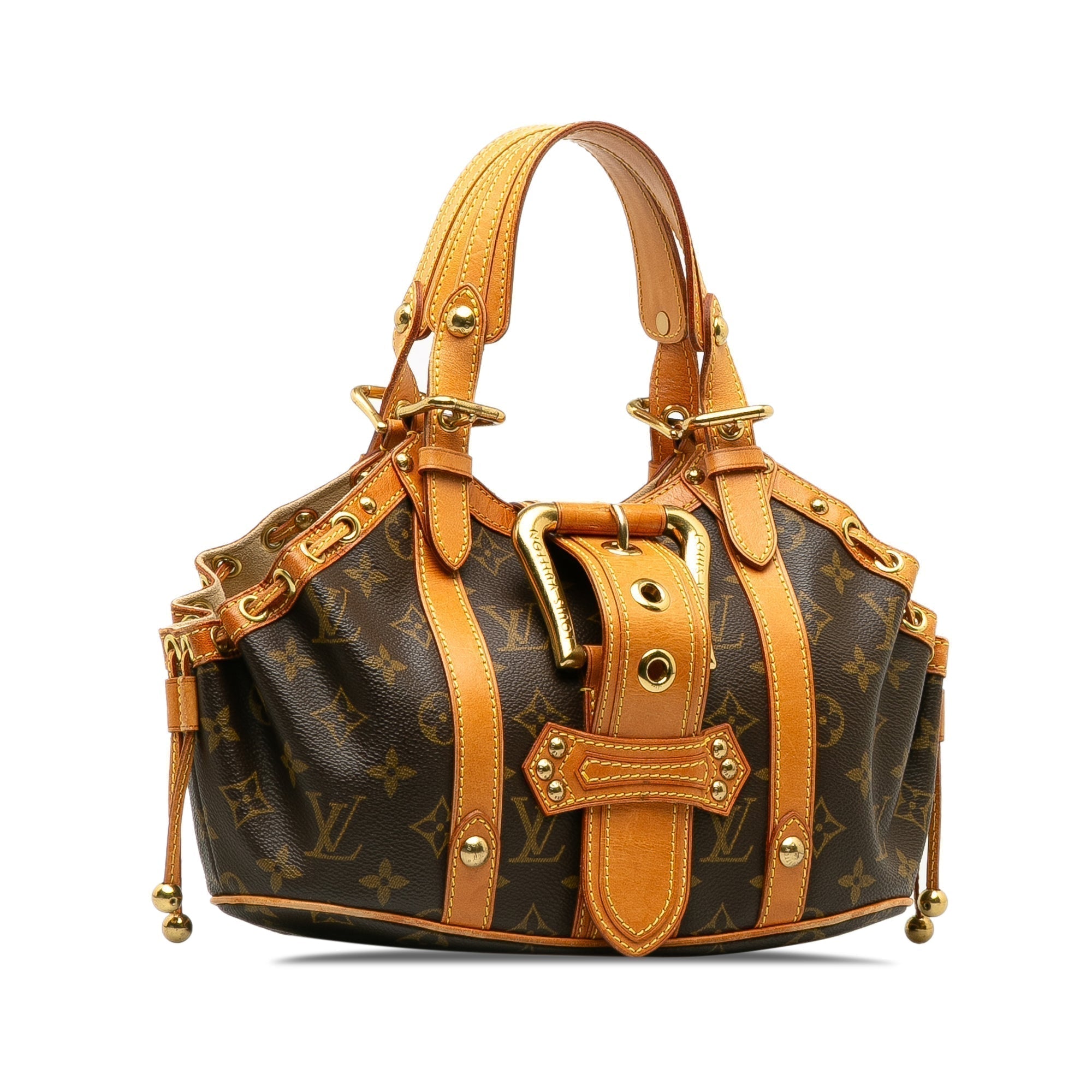 Brown LV Monogram Theda PM HandBag