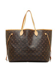 Brown LV Monogram Neverfull GM Tote Bag