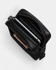 Sullivan Crossbody Bag In Signature Canvas (Gunmetal/Charcoal/Black)
