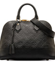 Black LV Monogram Empreinte Neo Alma PM Satchel
