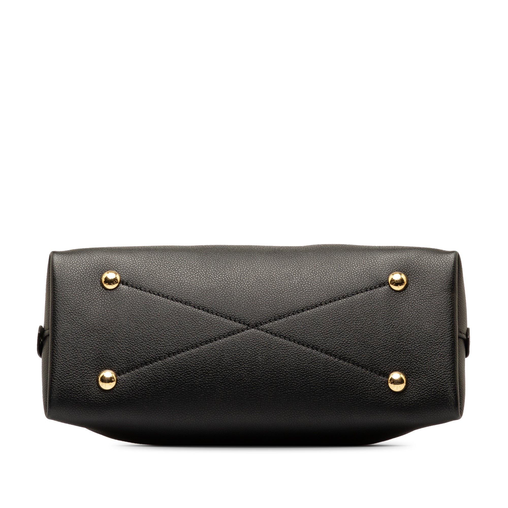Black LV Monogram Empreinte Neo Alma PM Satchel