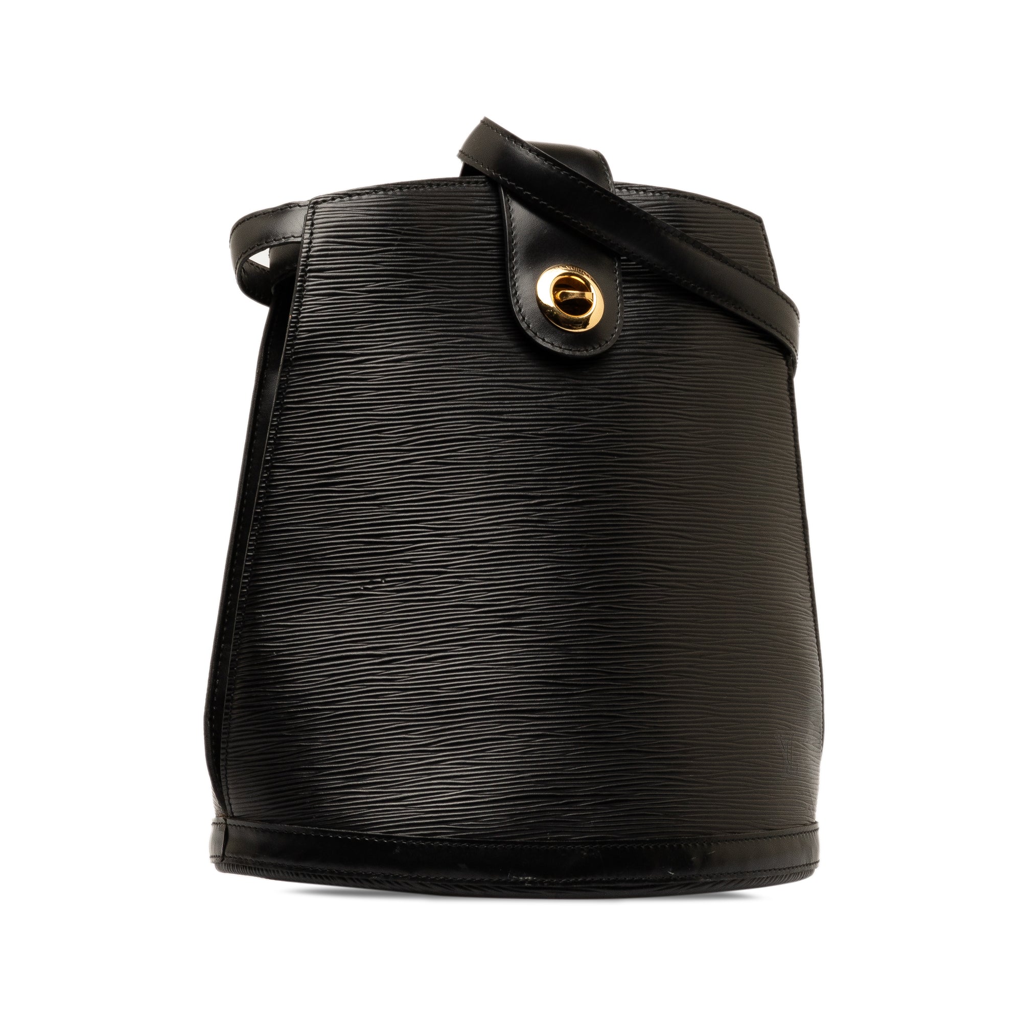 Black LV Epi Cluny Shoulder Bag