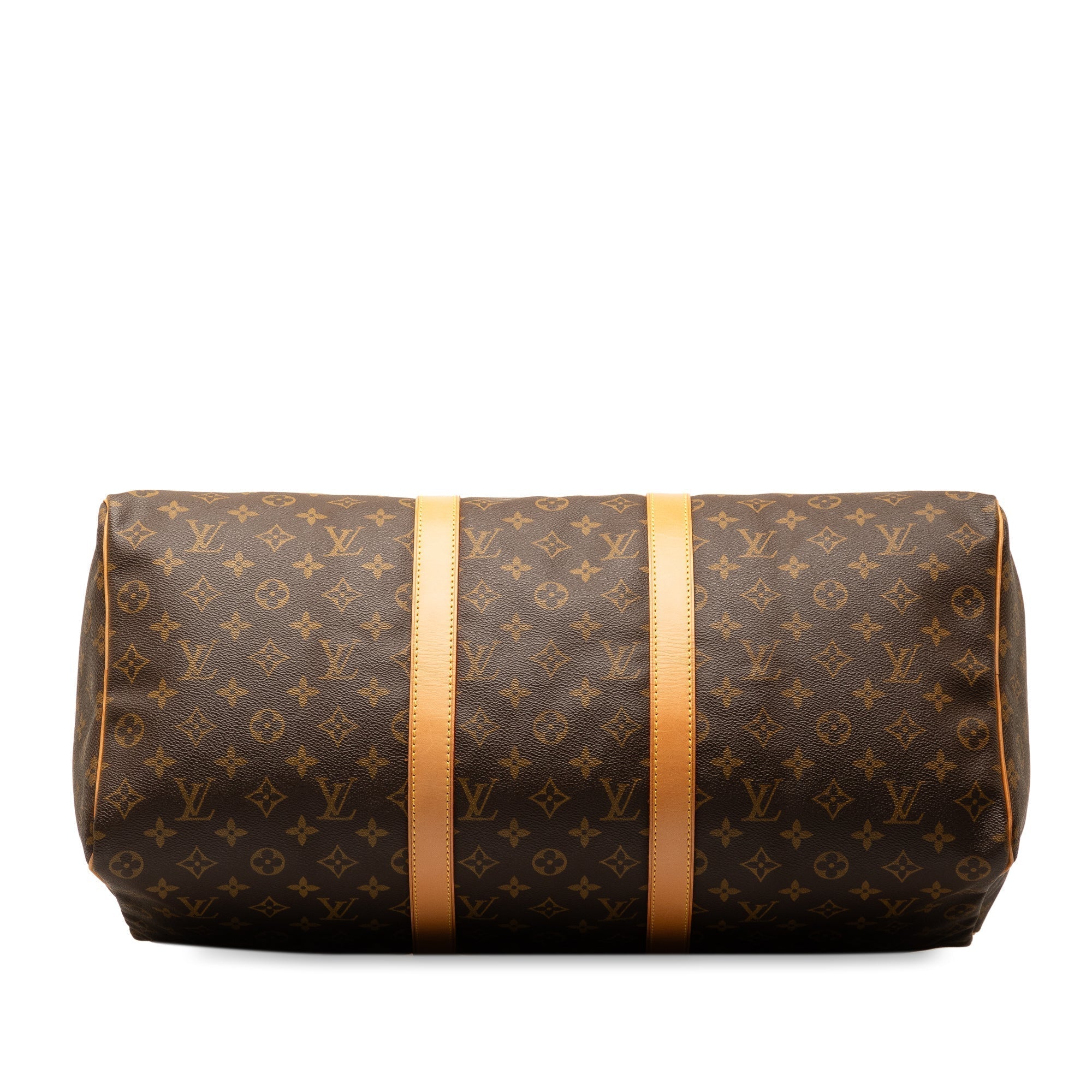 Brown LV Monogram Keepall 50 Travel Bag