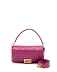 FNDI Baguette Bag FF Embossed Nappa Leather Pink GHW