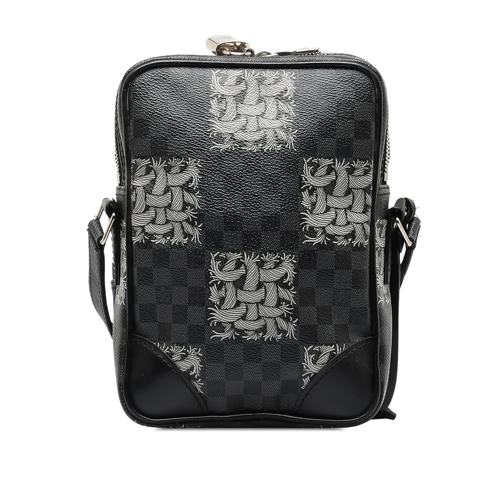 Black LV x Christopher Nemeth Damier Graphite Amazone Crossbody Bag