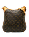 Brown LV Monogram Odeon MM Crossbody Bag