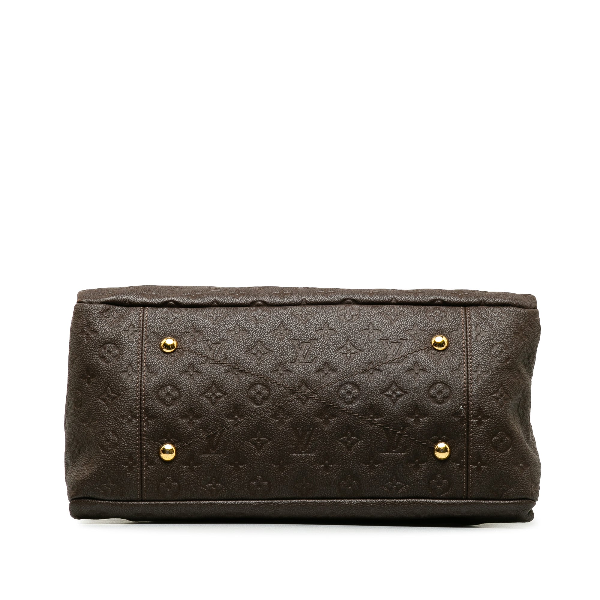 Brown LV Monogram Empreinte Artsy MM Hobo Bag