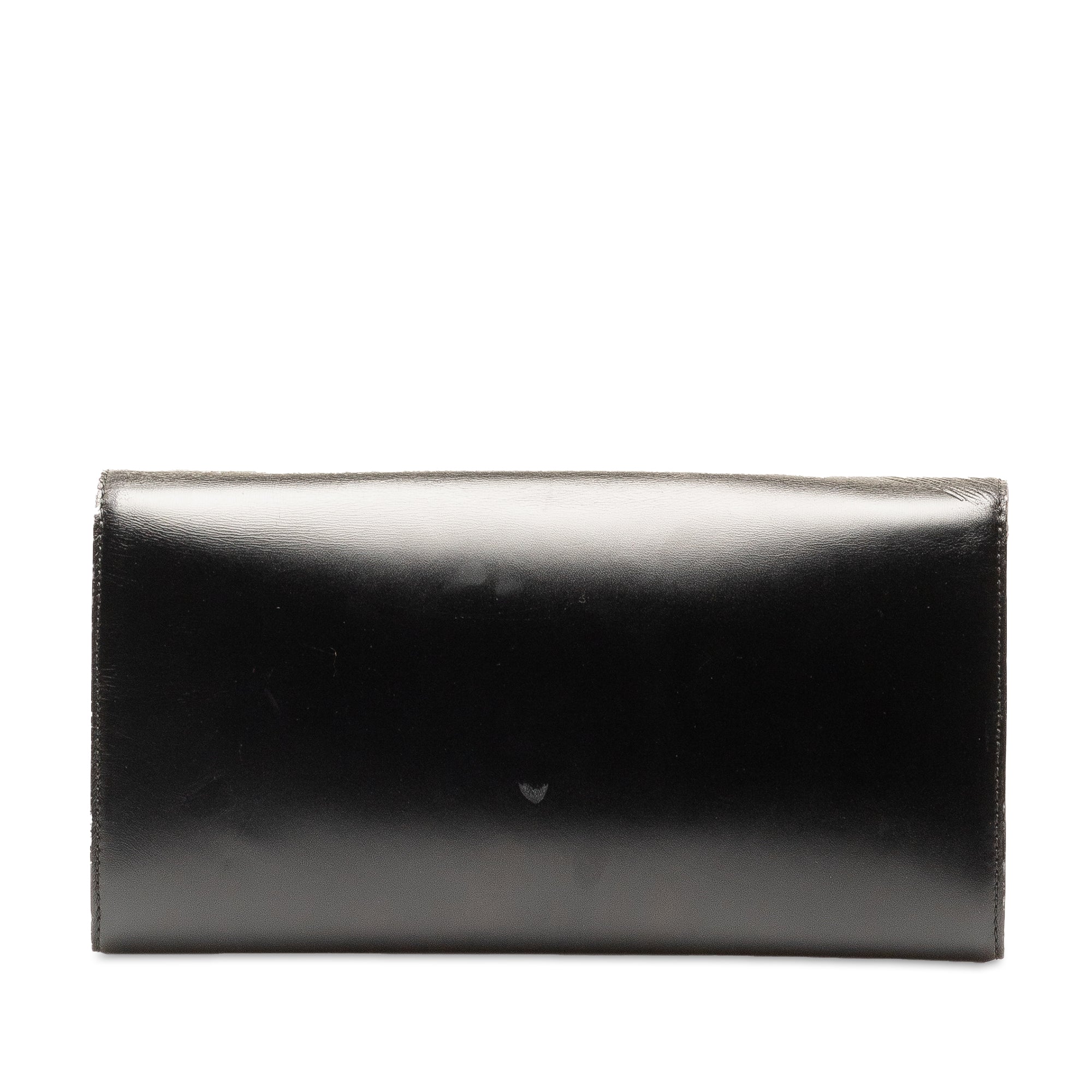 Black LV Opera Aegean Clutch