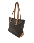 Brown LV Monogram Cabas Piano Tote Bag