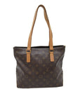 Brown LV Monogram Cabas Piano Tote Bag