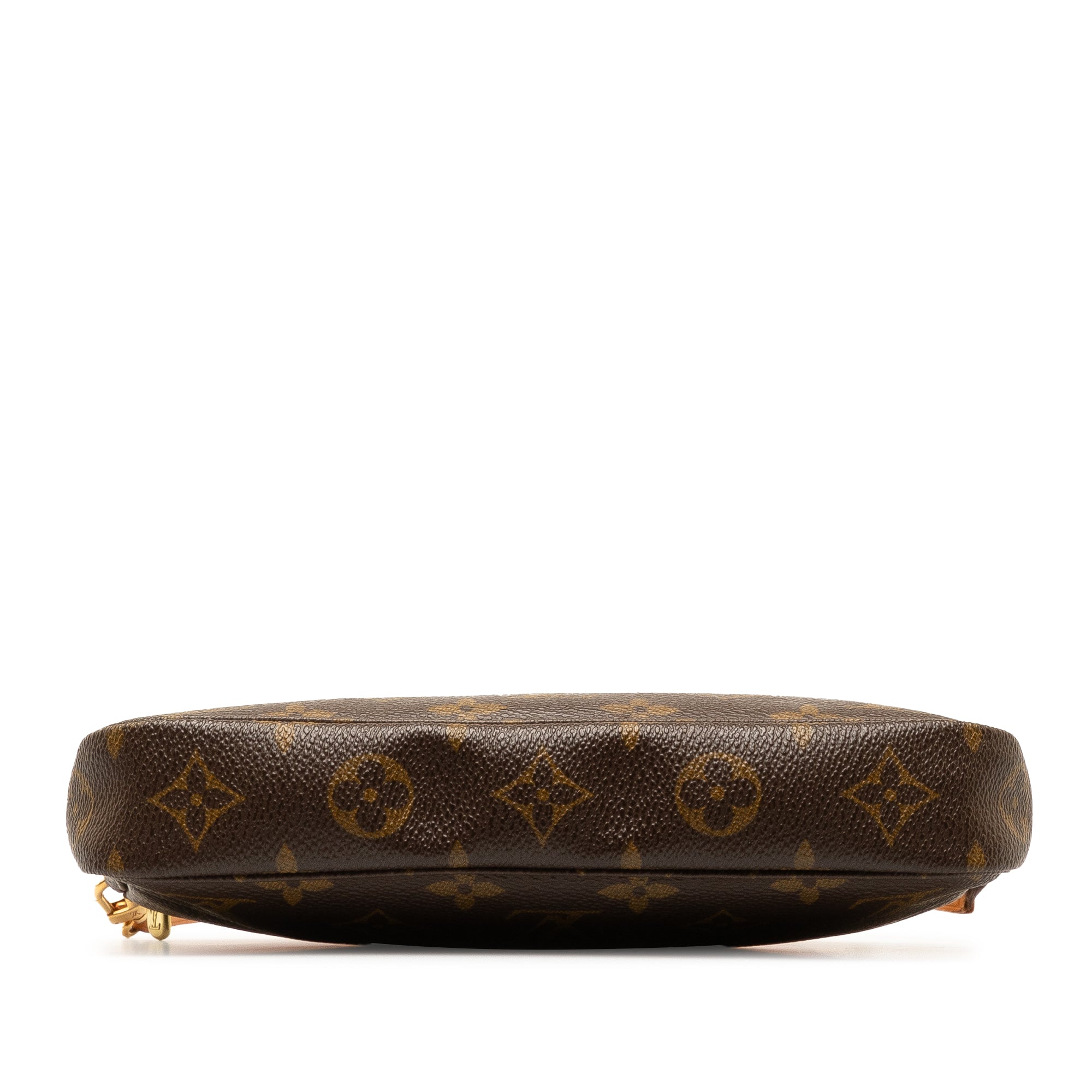 Brown LV Monogram Pochette Accessoires Shoulder Bag