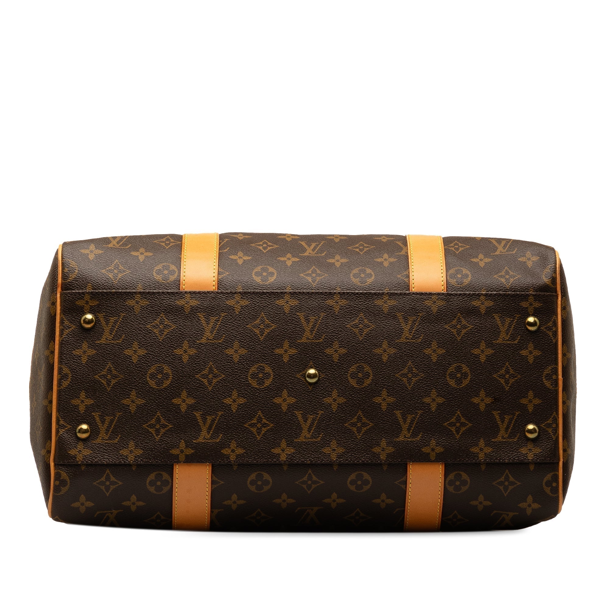 Brown LV Monogram Carryall Travel Bag