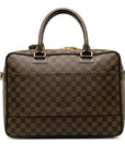 Brown LV Damier Ebene Icare Business Bag